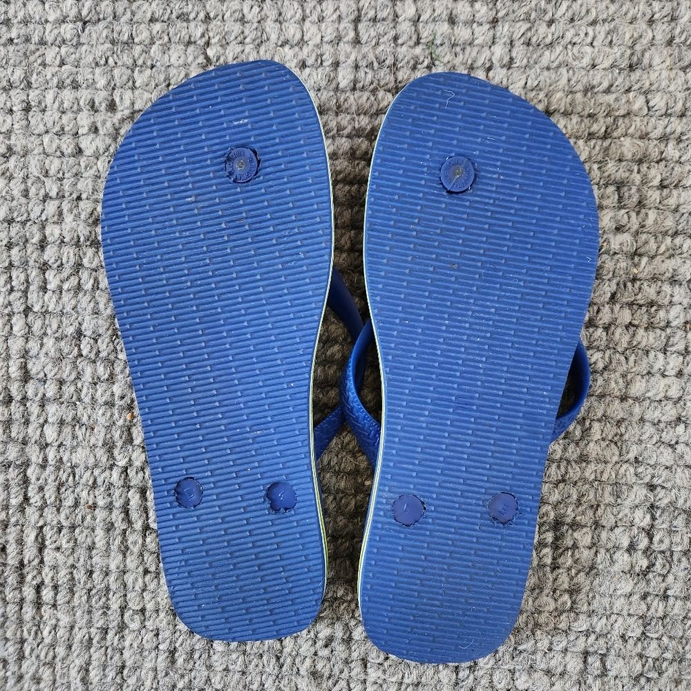 Havaianas Brasil Flip Flop, Blue, size 7-8 (37-38) - Picture 5 of 6
